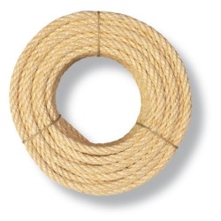 Cuerda sisal fibra natural Ø10mm Rollo 100m
