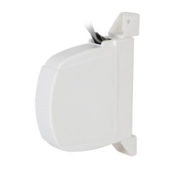 Enrollador persiana abatible Mini blanco c/cinta gris 14mm