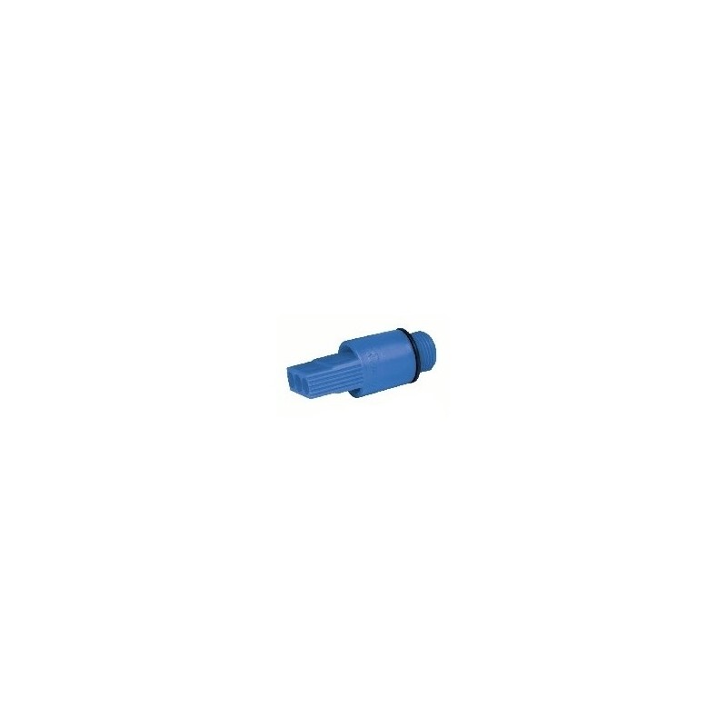 Tapón para alicatado rosca-gas 1/2 azul (R-151A)