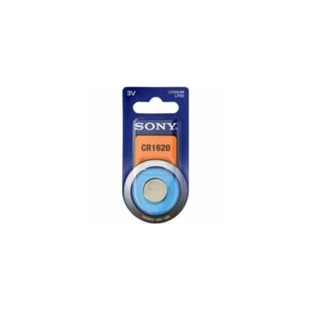 Pila botón litio CR1620 3V SONY