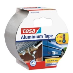 Cinta de aluminio 50 micras 10m x 48mm Tesa