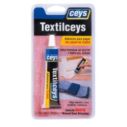Adhesivo para tejidos Textilceys 30ml CEYS