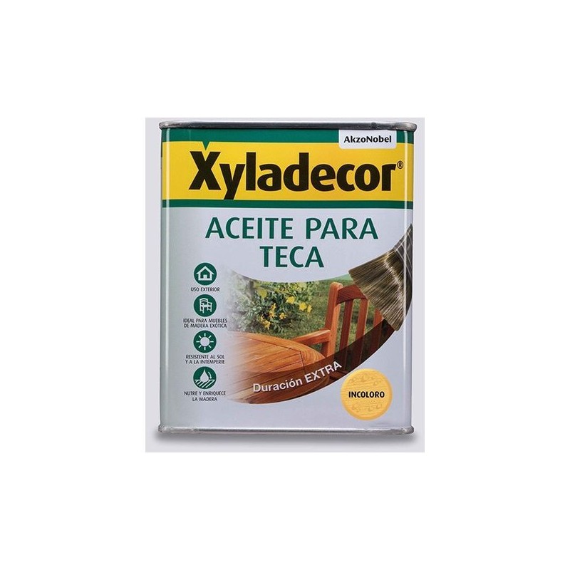Aceite para Teca incoloro 0,75 litros XYLADECOR