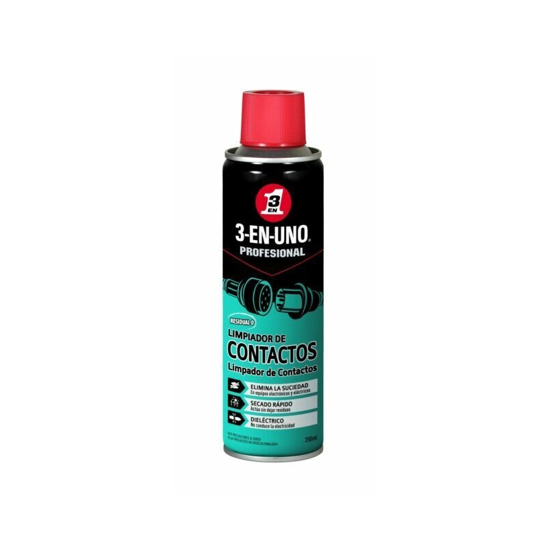 Limpiador contactos spray 250ml 3EN1