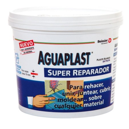 Masilla Aguaplast Super Reparación pasta Bote 1Kg