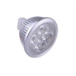 LED dicroica MR16/GU10 4W Tono calido/frio